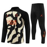 23/24 PSG x Jordan Camouflage Soccer Training Suit Mens
