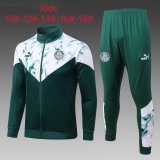 22/23 Palmeiras Green Soccer Training Suit Jacket + Pants Kids