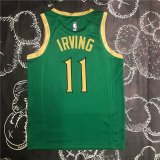 Boston Celtics 2019/2020 Green Swingman Jersey - City Edition Man (IRVING #11)