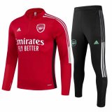 21/22 Arsenal Red Soccer Training Suit Mens