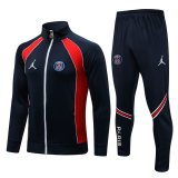21/22 PSG x Jordan Cobelt Soccer Training Suit Jacket + Pants Mens