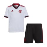 22/23 Flamengo Away Soccer Jersey + Shorts Kids