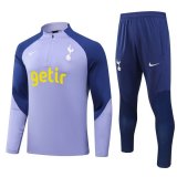 23/24 Tottenham Hotspur Violet Soccer Training Suit Mens