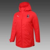 2020-21 AC Milan Red Man Soccer Winter Jacket