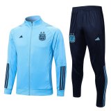 2022 Argentina Blue II Soccer Training Suit Jacket + Pants Mens