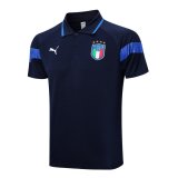 2023 Italy Royal Soccer Polo Jersey Mens