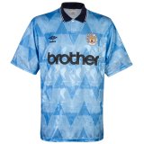 1989 Manchester City Retro Home Mens Soccer Jersey