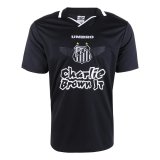 (Charlie Brown Jr. Winged Marginal) 22/23 Santos FC Black Soccer Jersey Mens