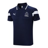 23/24 Olympique Marseille Royal Soccer Polo Jersey Mens