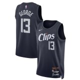(GEORGE - 13) 23/24 Los Angeles Clippers Navy Swingman Jersey - City Edition Mens