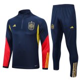 2022 Spain Royal Soccer Training Suit Mens