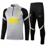 21/22 Liverpool Grey Soccer Training Suit Man
