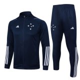 23/24 Cruzeiro Royal Soccer Training Suit Jacket + Pants Mens