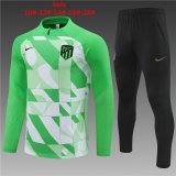 23/24 Atletico Madrid Green Soccer Training Suit Kids