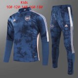 2020-21 Arsenal Deep Blue Kids Soccer Training Suit
