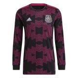 2021 Mexico Home LS Soccer Jersey Man