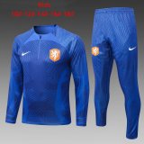 Netherlands Blue Training Suit Kids 2022