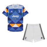 22/23 Juventus Fourth Soccer Jersey + Shorts Kids