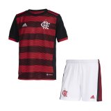 22/23 Flamengo Home Soccer Kit (Jersey + Short) Kids