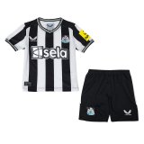 23/24 Newcastle United Home Soccer Jersey + Shorts Kids