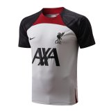 22/23 Liverpool White Soccer Training Jersey Mens