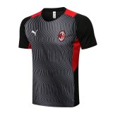 21/22 AC Milan Grey Short Soccer Training Jersey Mens