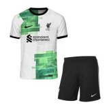 23/24 Liverpool Away Soccer Jersey + Shorts Kids