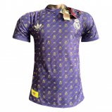 (Match) 24/25 Real Madrid x Gucci Purple Special Edtion Soccer Jersey Mens