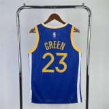 (GREEN - 23) 23/24 Golden State Warriors Royal Swingman Jersey - Icon Edition Mens