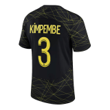 (KIMPEMBE #3) 22/23 PSG Fourth Away Soccer Jersey Mens