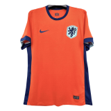 2024 Netherlands Home Soccer Jersey Mens