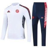 21/22 Bayern Munich White Soccer Training Suit Mens