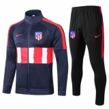 2020-21 Atletico Madrid Navy Man Soccer Training Jacket Tracksuit