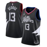 Los Angeles Clippers 2022/2023 Black Statement Edition Swingman Jersey Man (GEORGE #13)