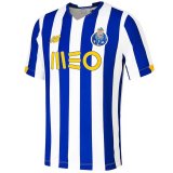 20/21 FC Porto Home Blue&White Stripes Man Soccer Jersey