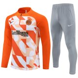 23/24 Inter Milan Orange Soccer Training Suit Mens