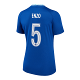 (ENZO #5) 22/23 Chelsea Home UCL Soccer Jersey Womens
