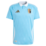 (Player Version) 2024 Belgium Away Soccer Jersey Mens