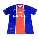 95/96 PSG Home Blue Retro Man Soccer Jersey
