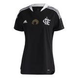 21/22 Flamengo Black Excellence Soccer Jersey Womens