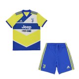 21/22 Juventus Third Kids Soccer Kit Jersey + Short