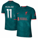 (M. Salah #11 Player Version) 22/23 Liverpool Third Away Soccer Jersey Mens