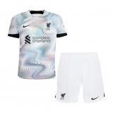 22/23 Liverpool Away Soccer Jersey + Shorts Kids