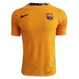 (Match) 22/23 Barcelona Pre-Match Yellow Soccer Training Jersey Mens