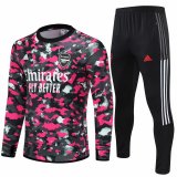 21/22 Arsenal Pink Pattern Soccer Training Suit Mens