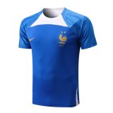 2022 France Blue Soccer Training Jersey Mens