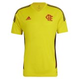 22/23 Flamengo Yellow Soccer Training Jersey Mens