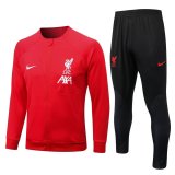 21/22 Liverpool Red II Soccer Training Suit Jacket + Pants Mens