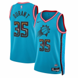 (Kevin Durant #35) 22/23 Phoenix Suns Turquoise Swingman Jersey - City Mens