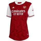 20/21 Arsenal Home Red Womens Soccer Jersey